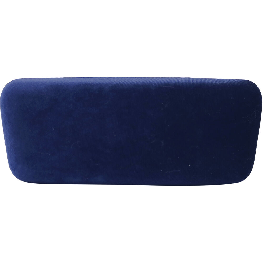 Wicked Sista 16x7cm Navy Velvet Polyester Eyewear Storage Travel Case Holder (2 Pack) — image 2