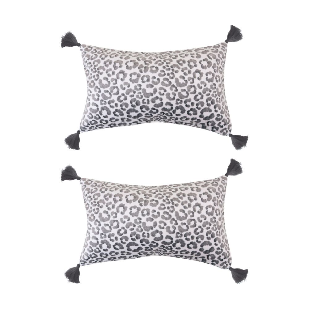 Wicked Sista Inflatable Beach Pillow Watercolour Leopard Spa Comfort (2 Pack)