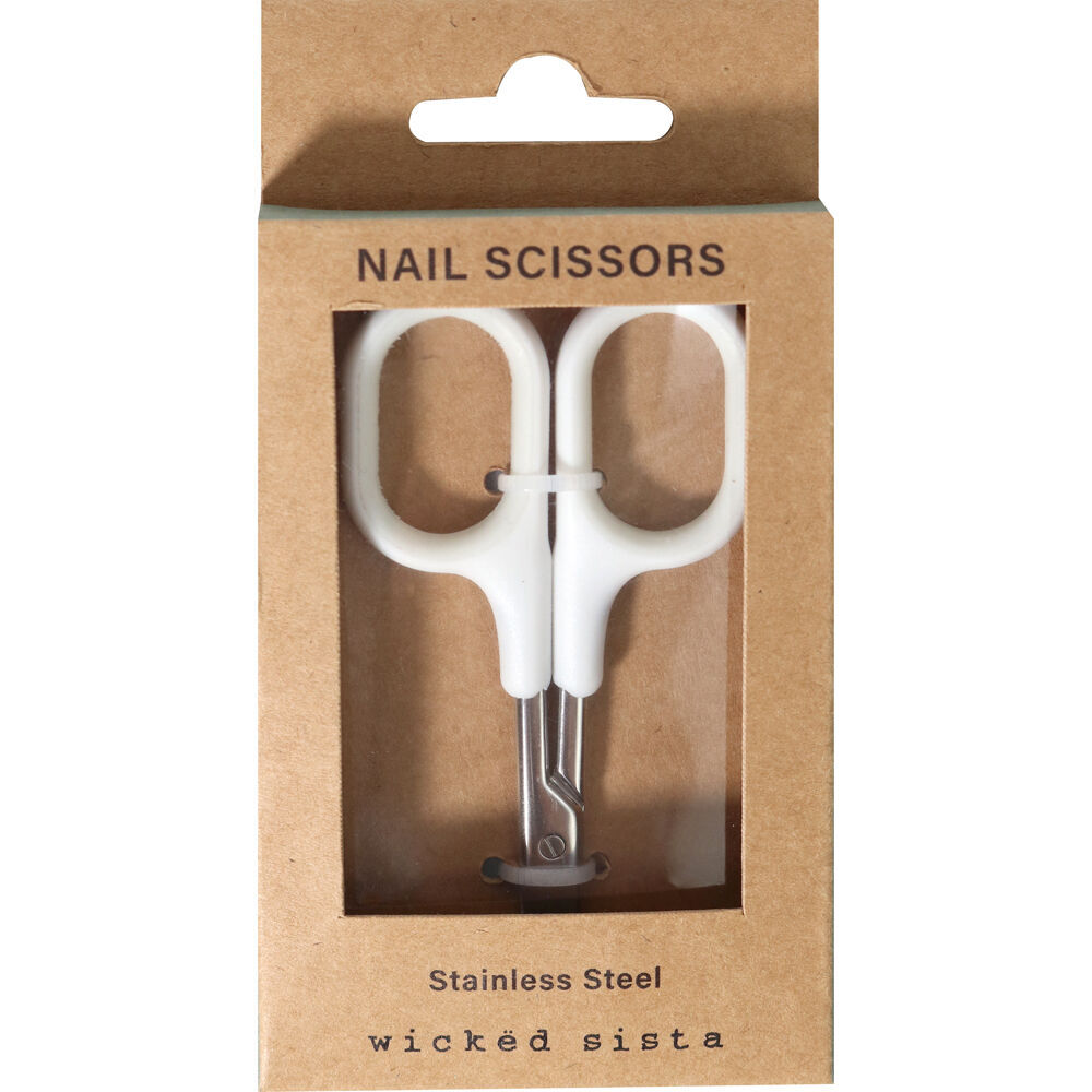 Wicked Sista Pedicure Manicure Tools Stainless Steel Nail Scissors (2 Pack) — image 2