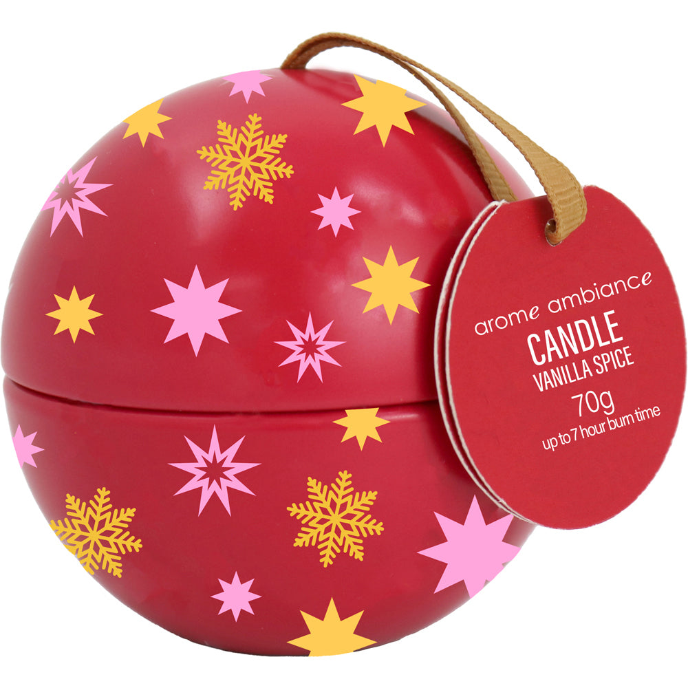 5109-arome-ambiance-christmas-cheer-bauble-candle-vanilla-spice