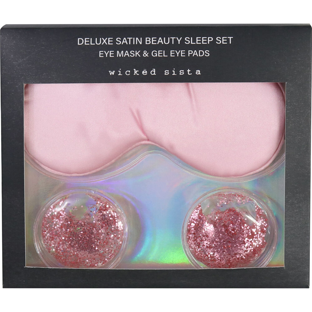 510935-wicked-sista-deluxe-satin-beauty-sleep-mask-gel-pads-set-pink