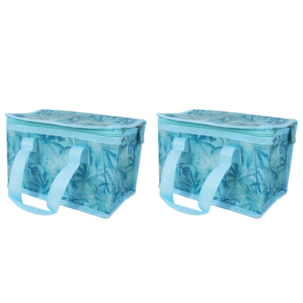 Wicked Sista Forest Palms Recycled Tote Insulated Lunchbox 230x150x130mm (2 Pack)