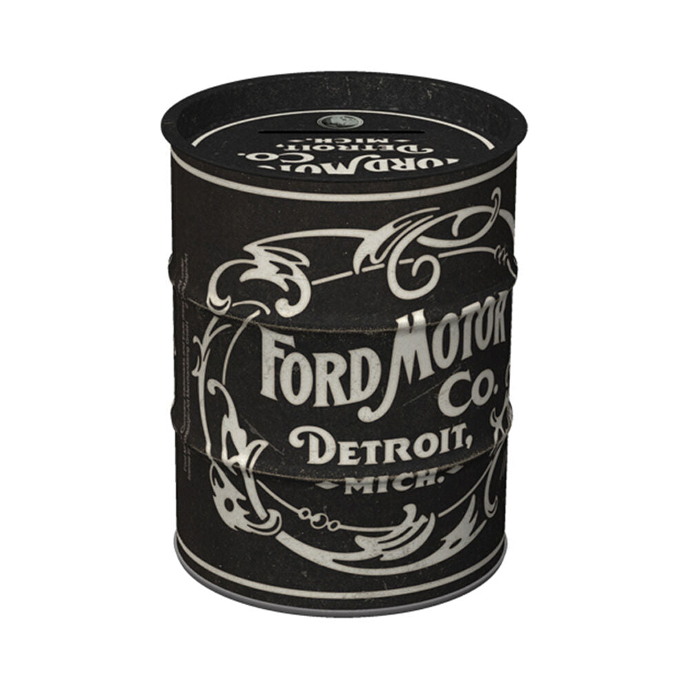 Nostalgic-Art Money Box Coin Bank Oil Barrel 9.3x11.5cm Ford Vintage Logo (2 Pack) — image 2