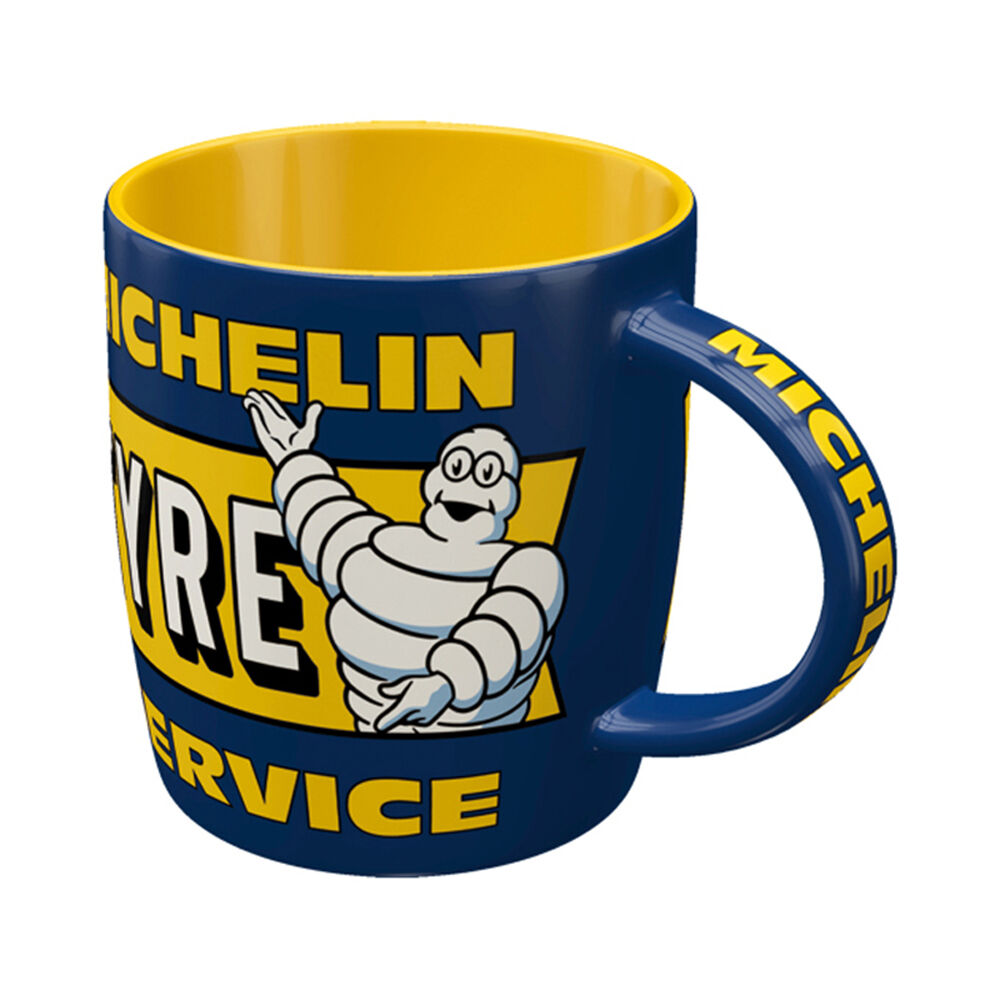Nostalgic-Art Ceramic Coffee/Tea/Water Mug Michelin Tyre Service 9x9cm Blue — image 2