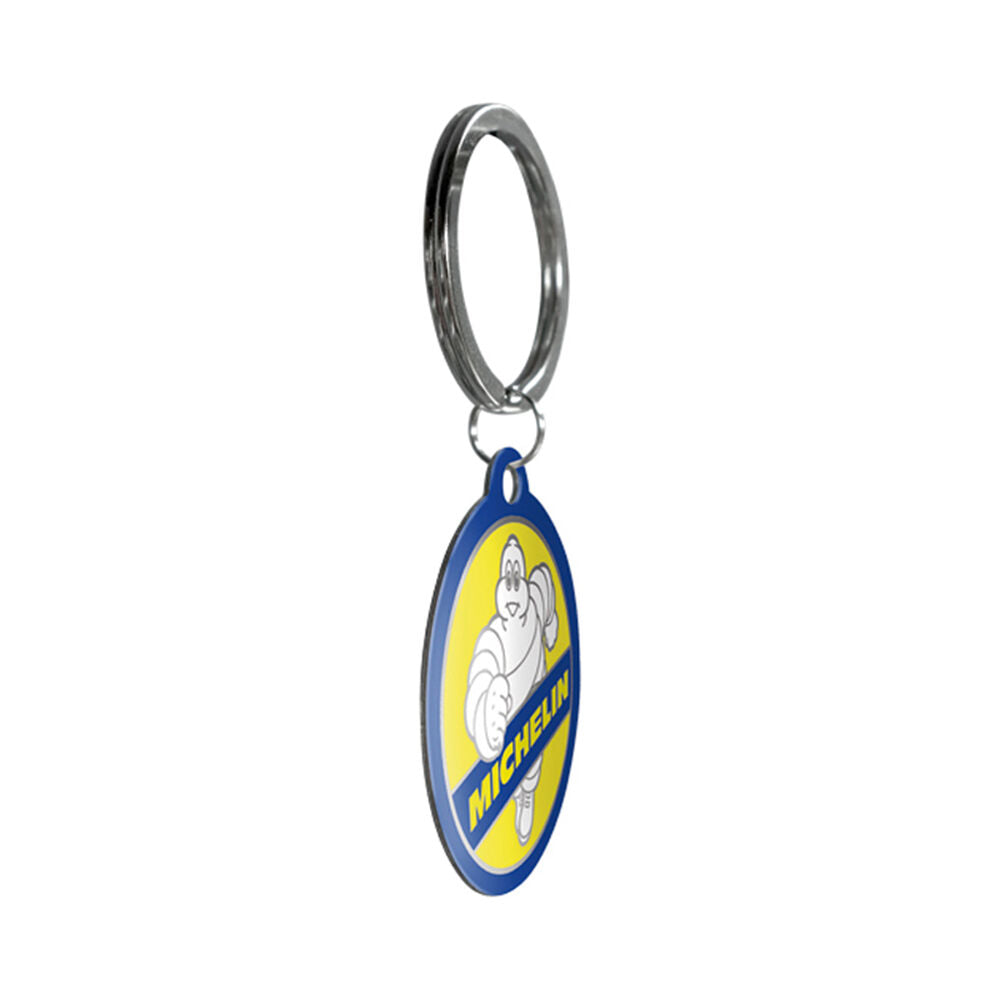 Nostalgic-Art Stainless Steel Keyring/Keychain Round 7.5x4cm Michelin Vintage — image 4