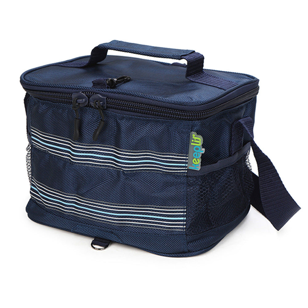 Keeplit Full Case Cooler Insulated Lunch Bag Food Storage School/Work Assort. (2 Pack) — image 7