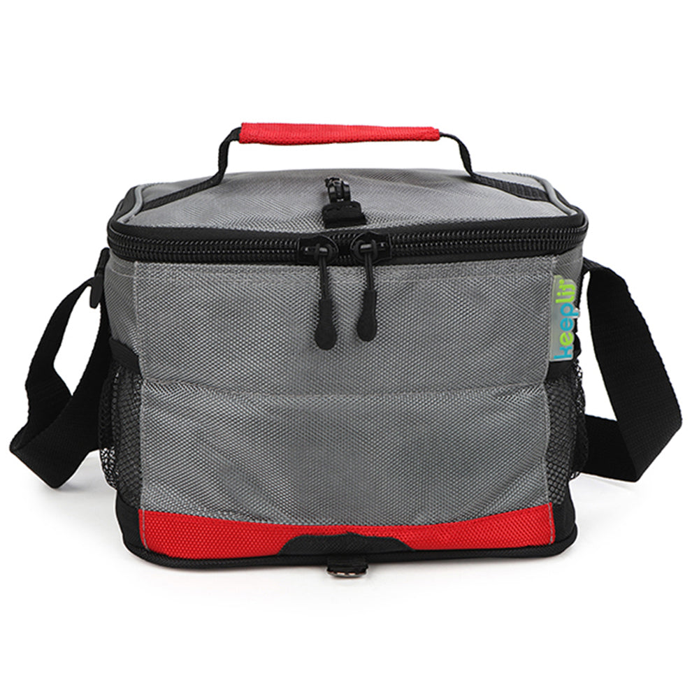 Keeplit Full Case Cooler Insulated Lunch Bag Food Storage School/Work Assort. (2 Pack) — image 3