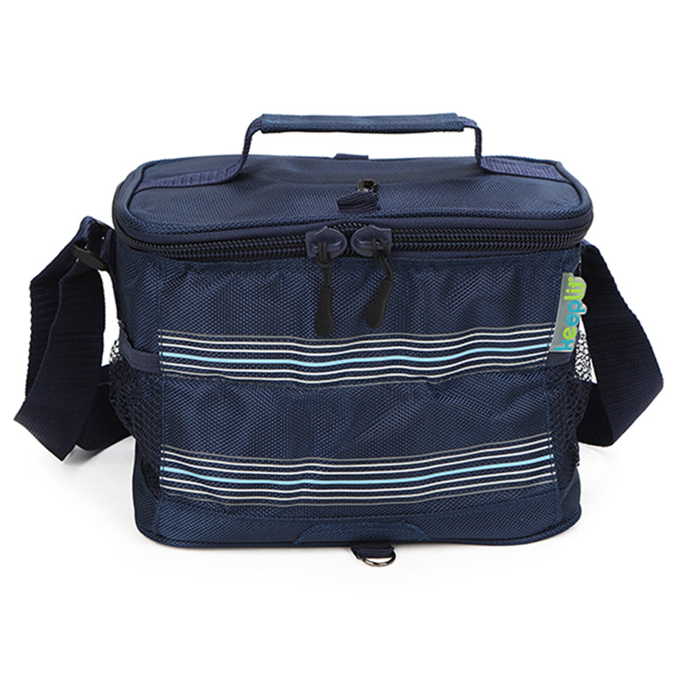 Keeplit Full Case Cooler Insulated Lunch Bag Food Storage School/Work Assort. (2 Pack) — image 6
