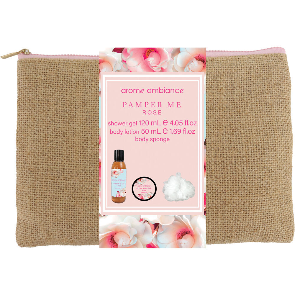 Arome Ambiance Nature Pamper Me Kit Bath/Shower Relax Steamers Rose (6 Pieces) — image 2