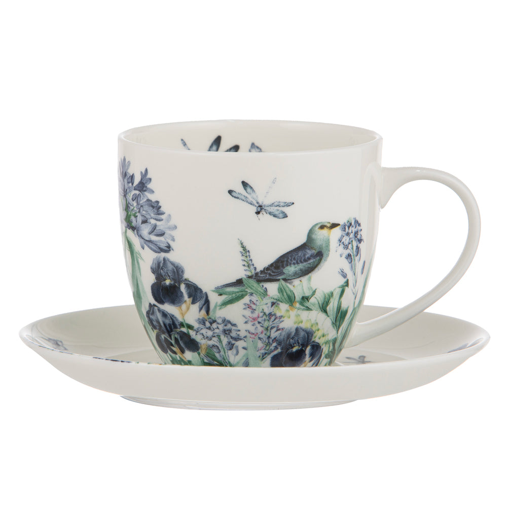 521941-ashdene-iris-garden-white-cup-saucer-fine-bone-china-set