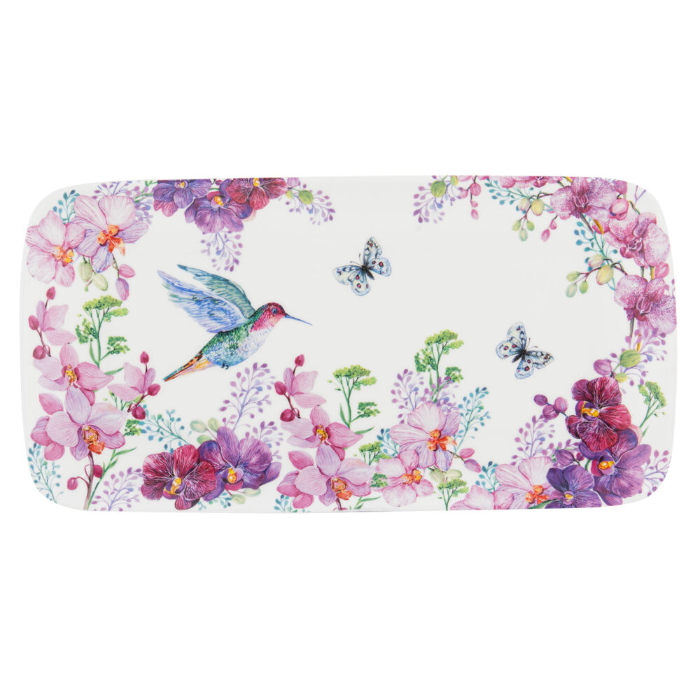 522236-ashdene-birds-blooms-rectangle-platter-kitchen-serveware-30x15cm
