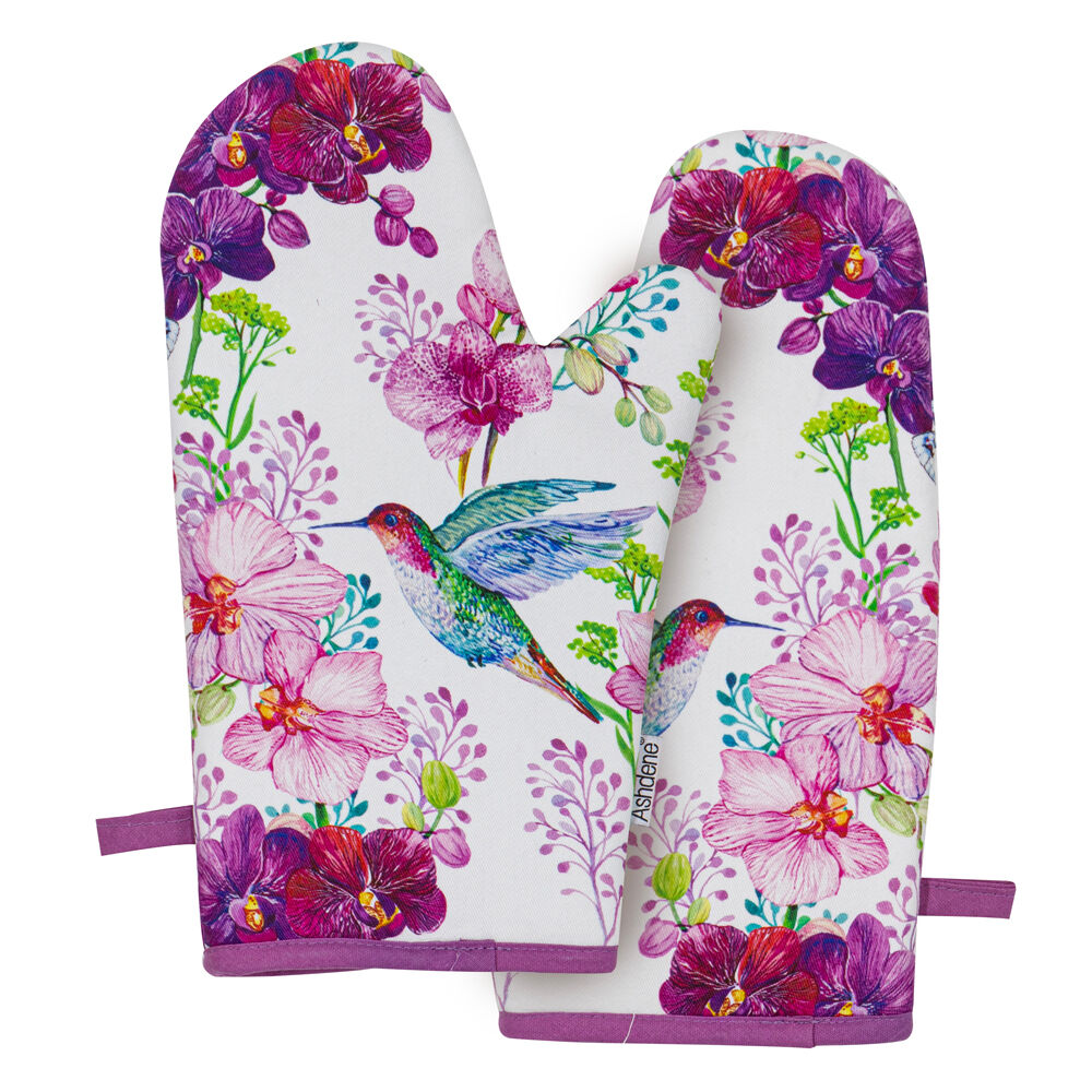 522247-2pc-ashdene-birds-blooms-oven-mitt-kitchen-cooking-18x32cm
