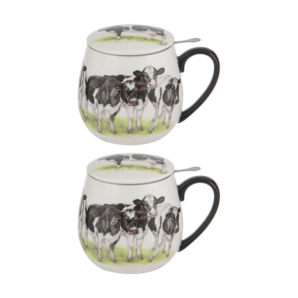 Ashdene 3pc Ashdene Meet The Girls Tea Beverage Infuser w/ Lid Serveware 13.5x12cm (2 Pack)
