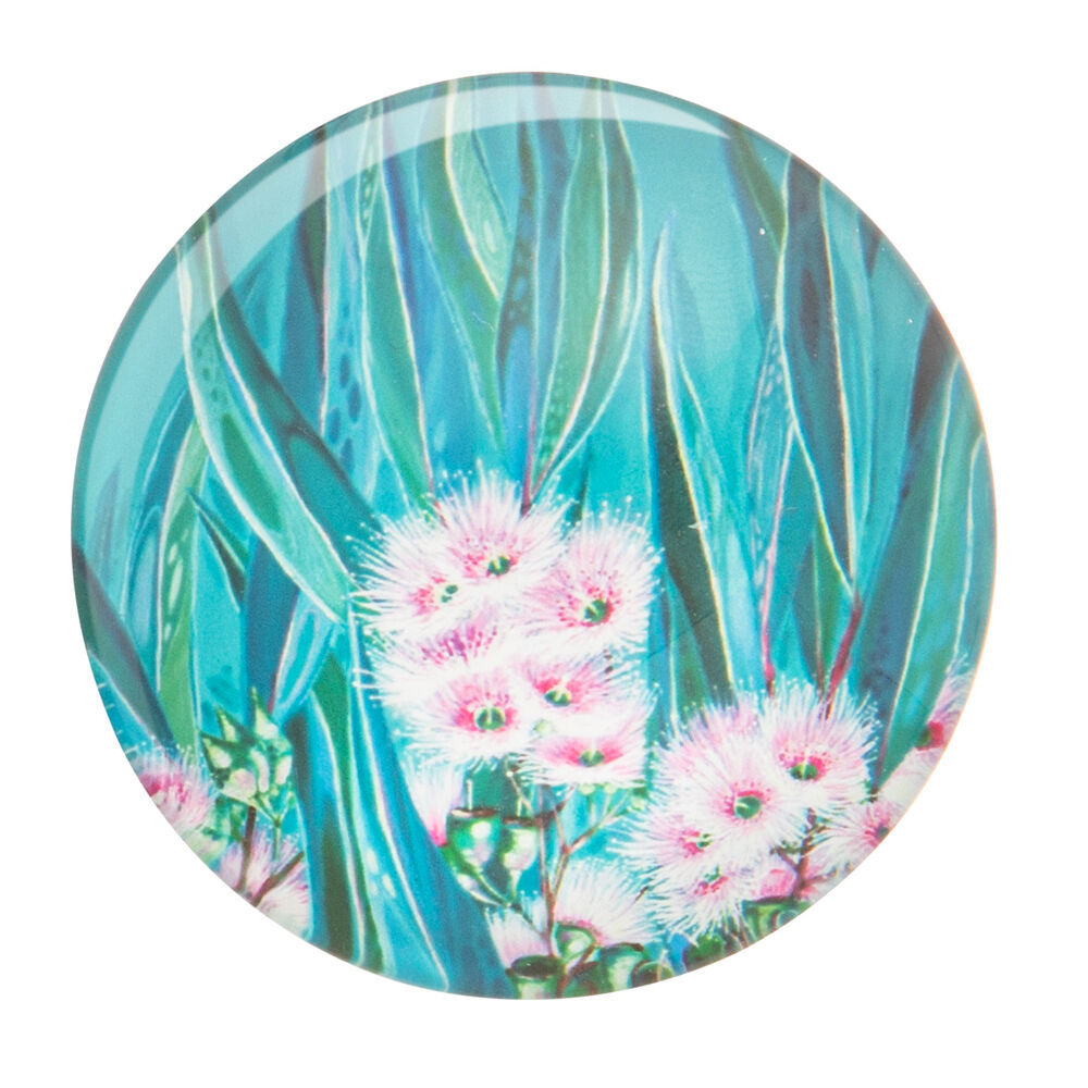 Ashdene 6pc Ashdene Native Flora Print Round Decorative Fridge Magnet Set 5cm Dia (2 Pack) — image 4