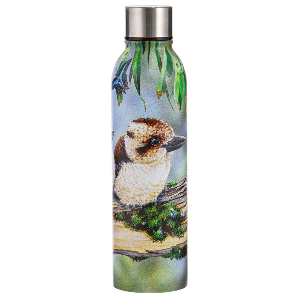 522352-ashdene-babies-of-the-bush-stainless-steel-drink-bottle-24-5cm-kookaburra