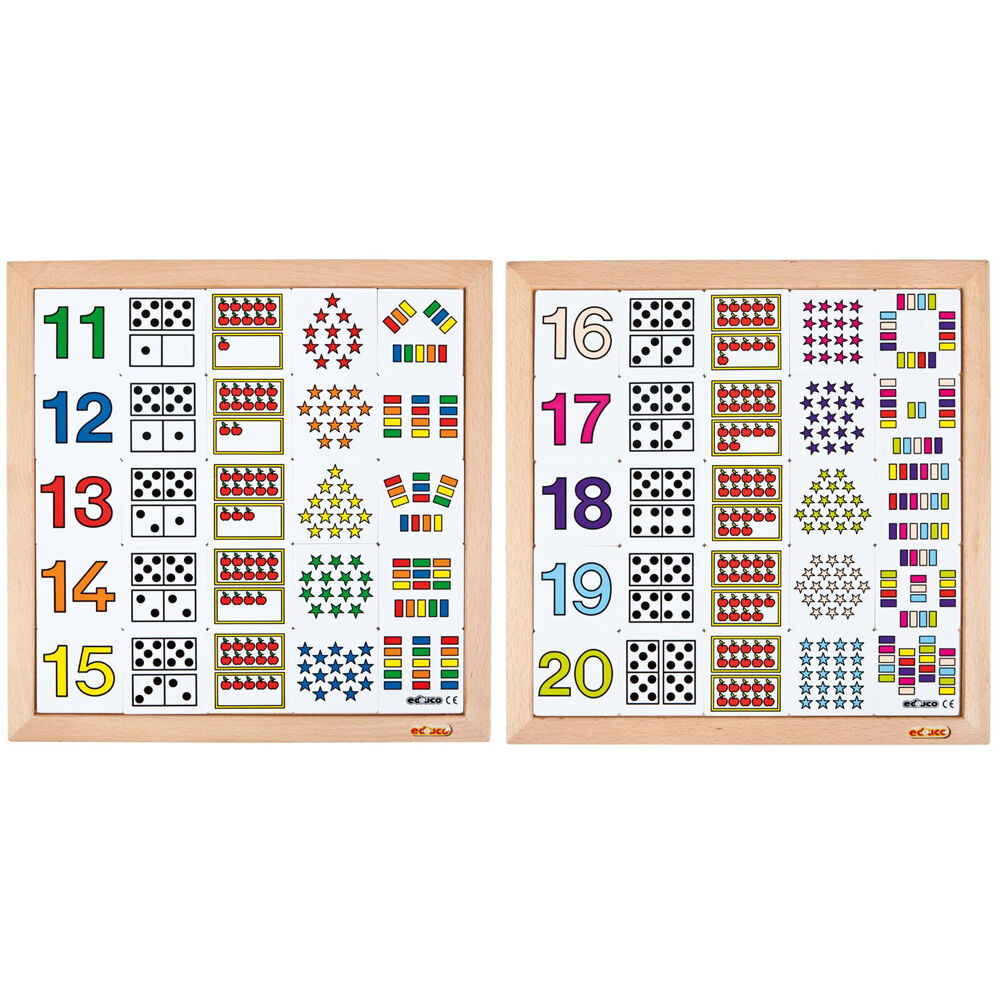 Educo Counting Diagram 11 - 20 Educational Toy Skills Children/Kids 3y+