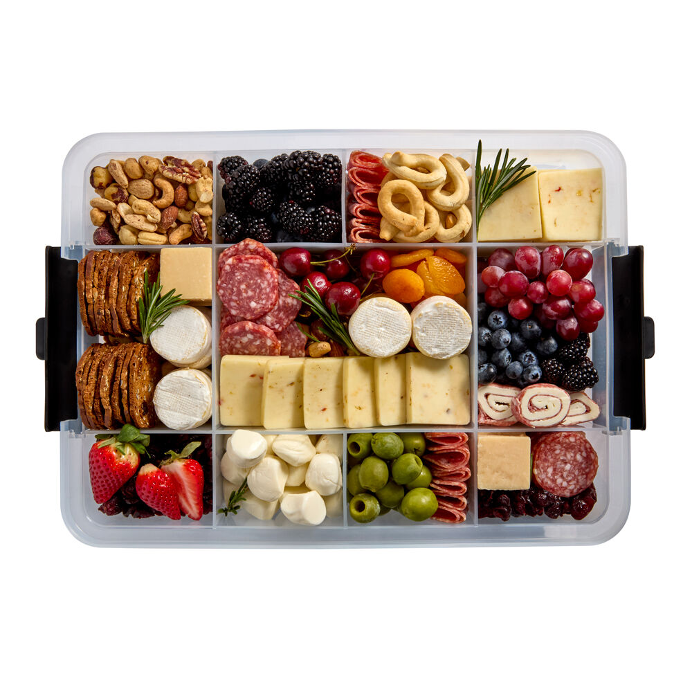 Farberware SnackleBox Polypropylene Board and Box 30x40.5cm White/Clear (2 Pack) — image 8