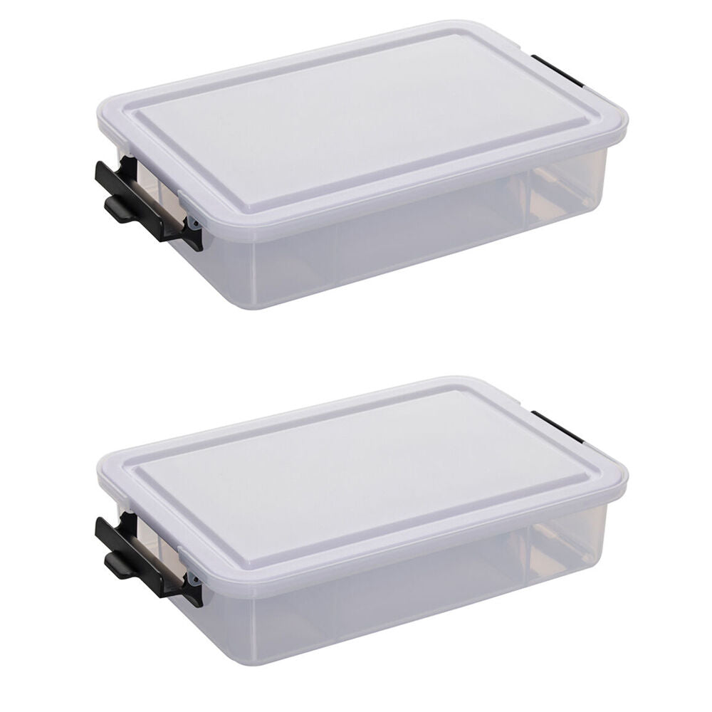 Farberware SnackleBox Polypropylene Board and Box 20x32cm White/Clear (2 Pack)
