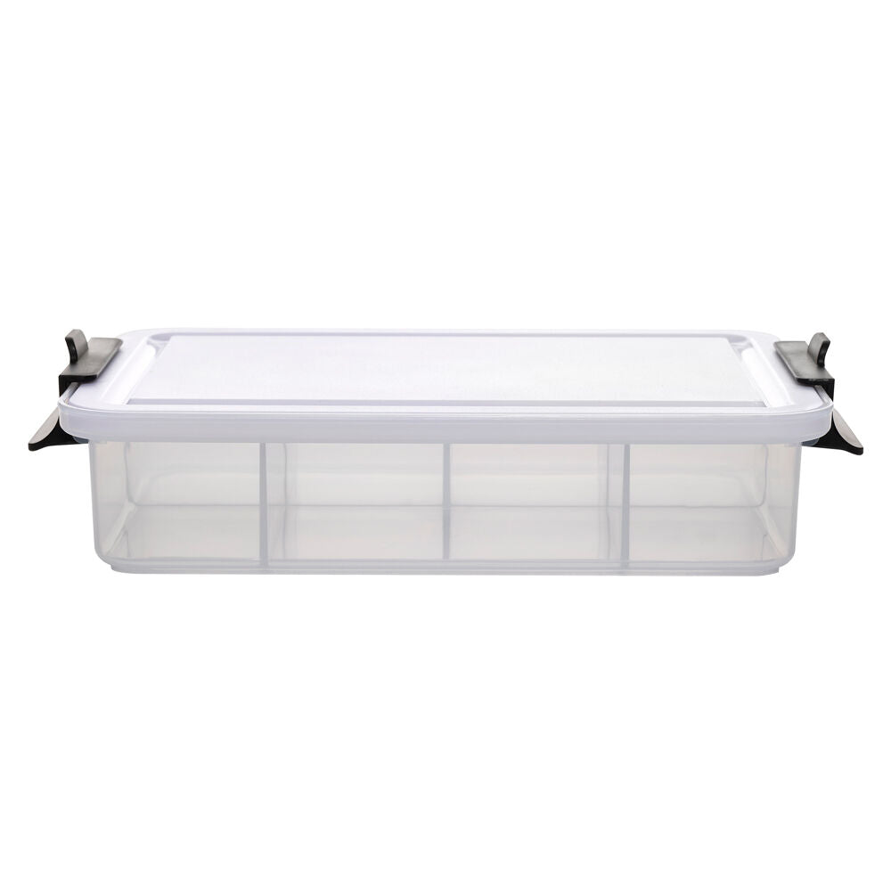 Farberware White/Clear SnackleBox Polypropylene Storage Board and Box 20x32cm