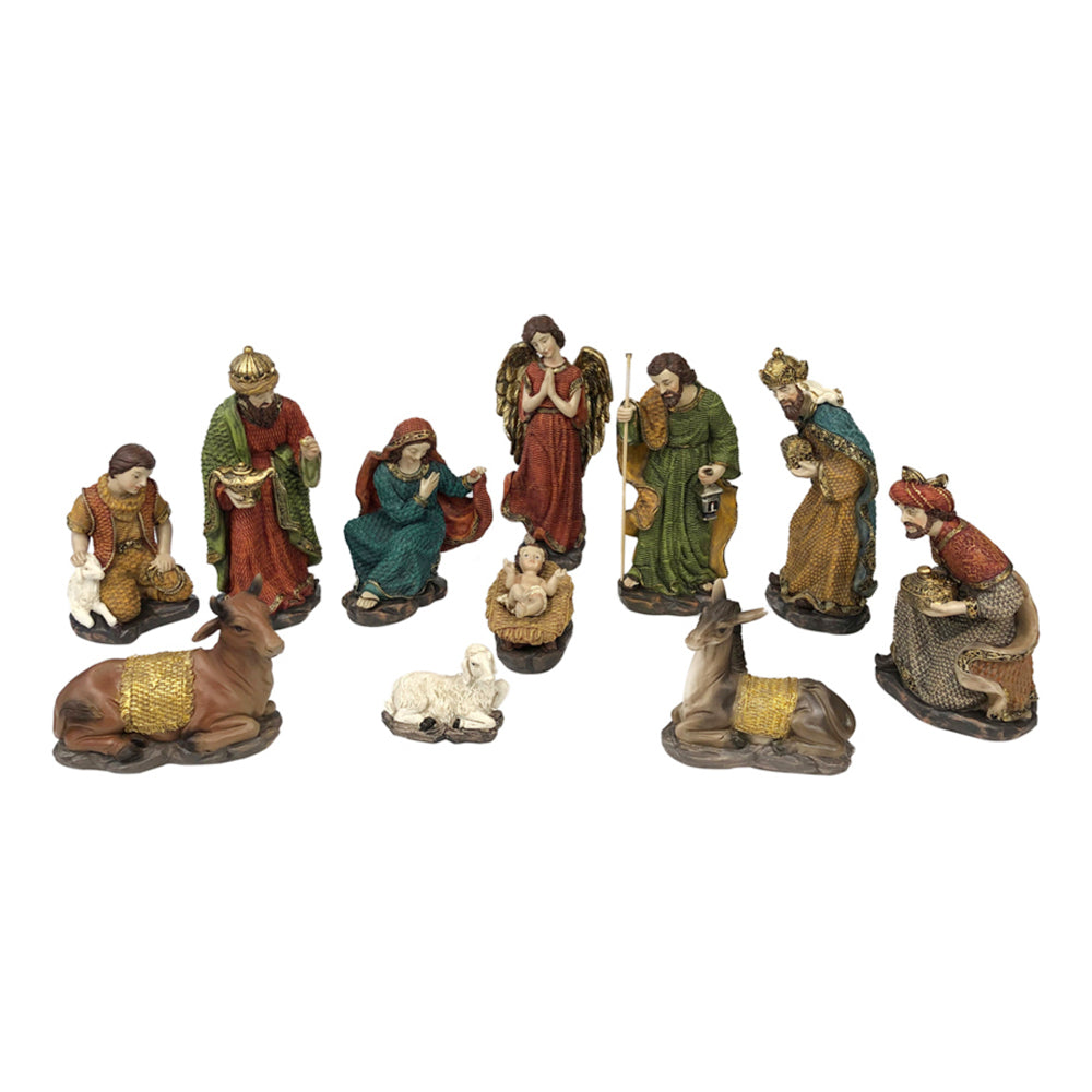 53427-11pc-gibson-gifts-vintage-nativity-set-home-ornament-decor