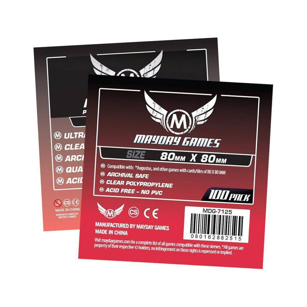 53822-100pc-mayday-80x80mm-medium-square-card-sleeve-case-protector