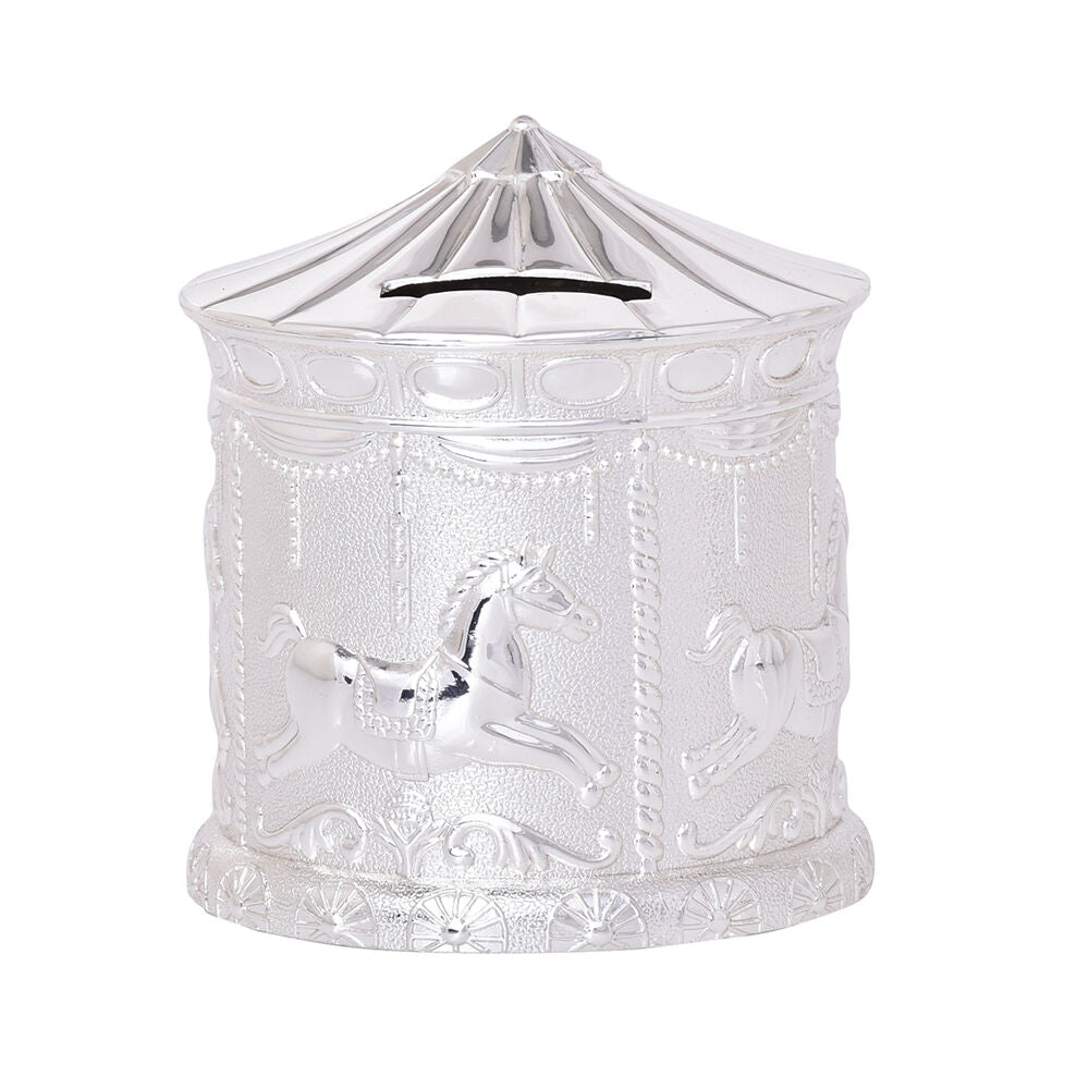 54407-gibson-gifts-silver-carousel-moneybank-baby-infant-gift-keepsake