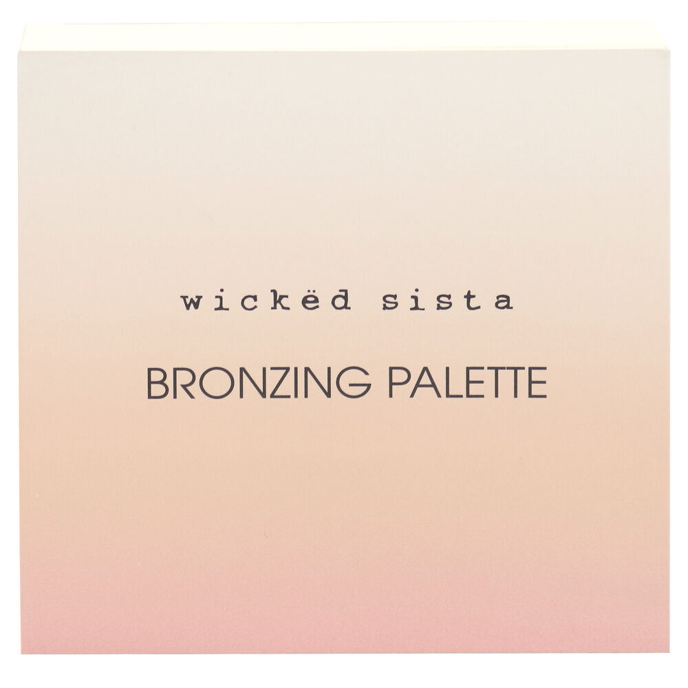 Wicked Sista Face Contour Bronzing Palette Sun-Kissed Glow Travel Makeup (2 Pack) — image 3