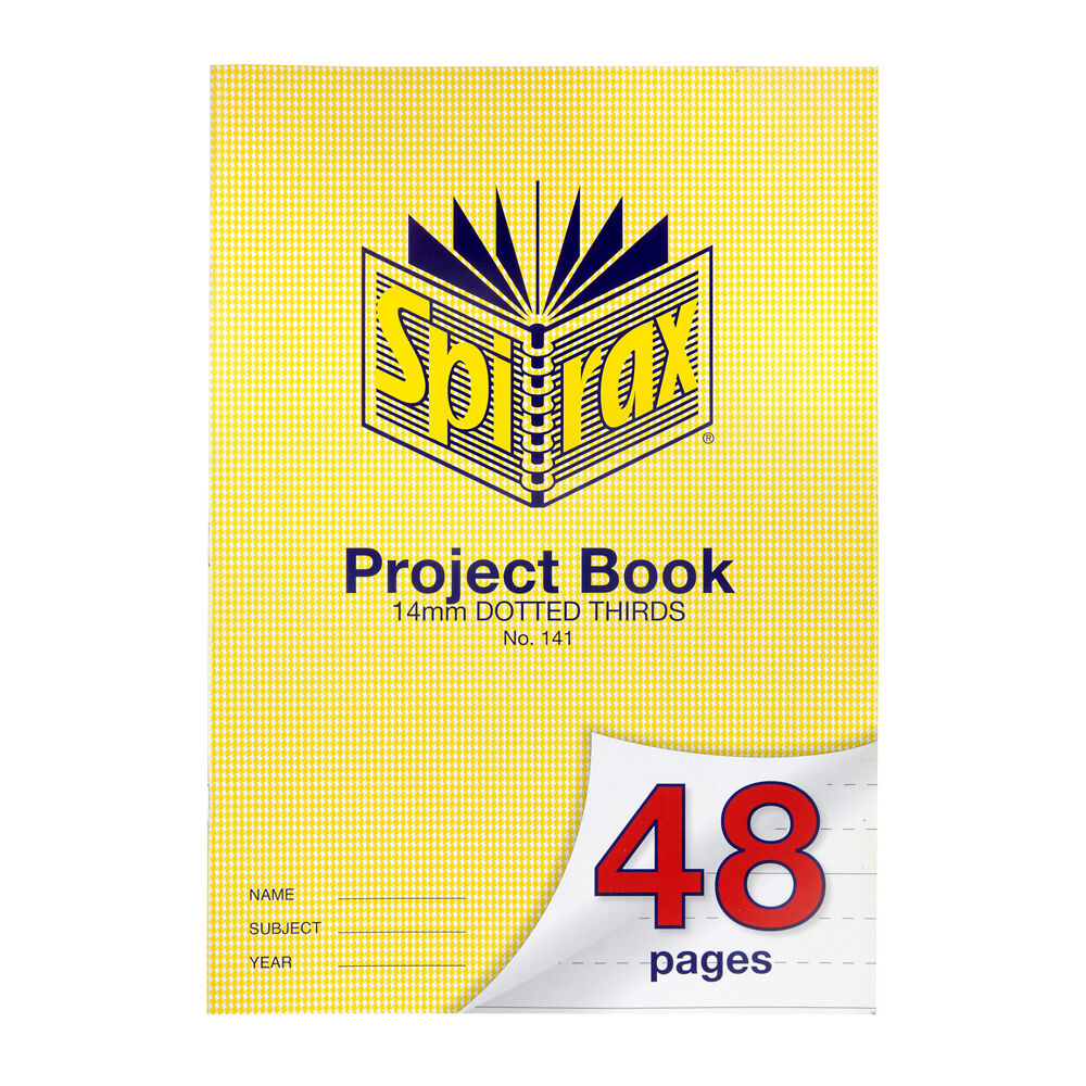 56141-1-spirax-141-project-book-a4-48-pages-14mm-dotted-thirds-yellow