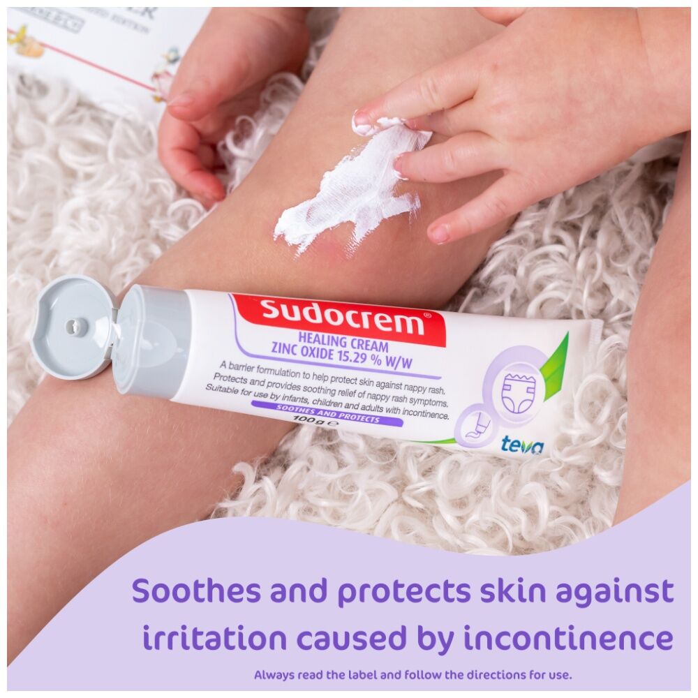 Sudocrem Healing Cream Soothe & Protect Baby Nappy Rash/Skin Irritation 100g (6 Pack) — image 5