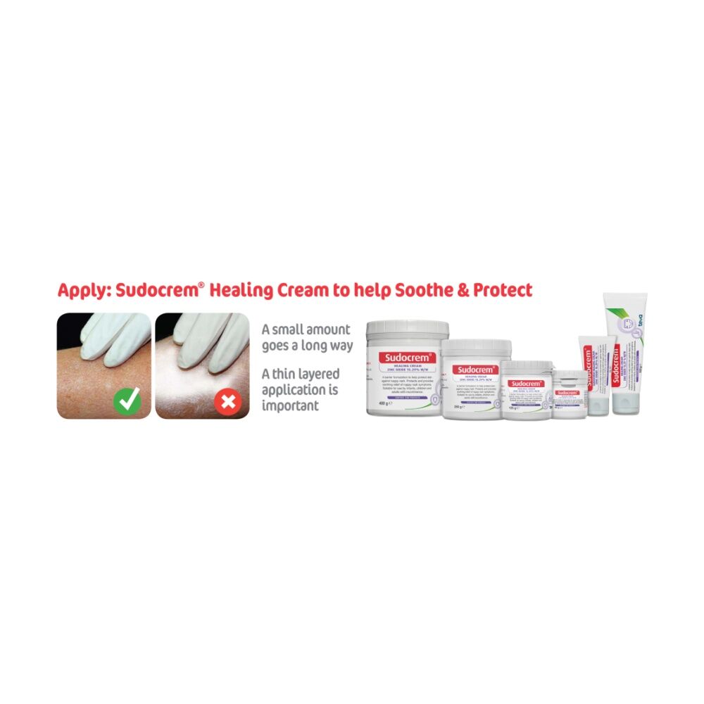 Sudocrem Healing Cream Soothe & Protect Baby Nappy Rash/Skin Irritation 100g (6 Pack) — image 7