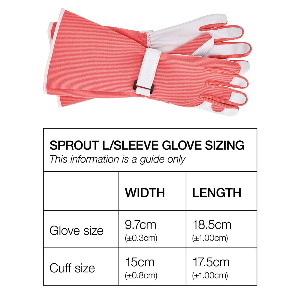 Annabel Trends Sprout Long Sleeve Garden Planting/Pruning Hand Gloves Olive (4 Pieces) — image 6