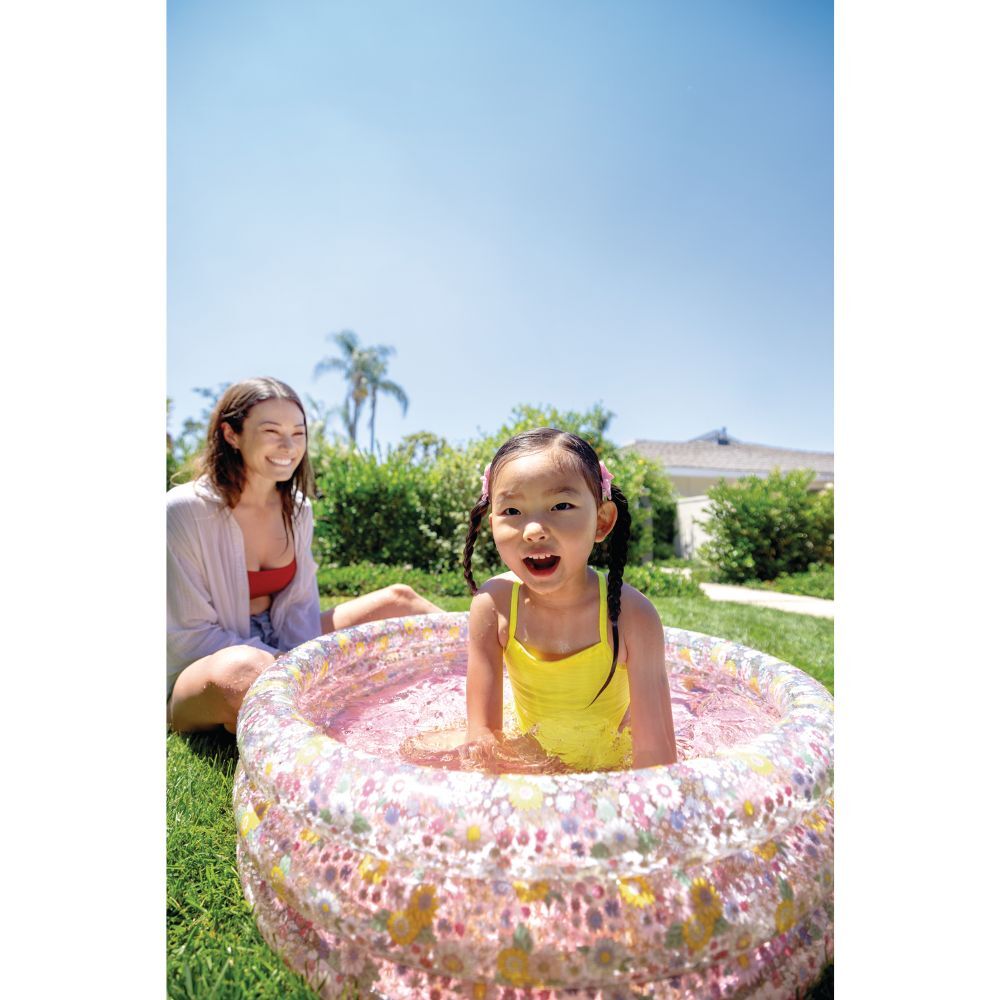 Intex Sweet Blossom Inflatable Baby/Kids Outdoor Swimming Splash Pool 1-3y+ (2 Pack) — image 10