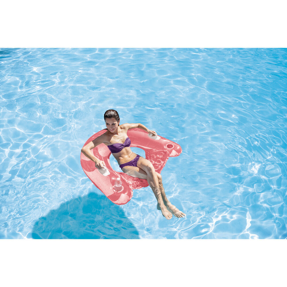Intex Sit'N Float Outdoor Inflatable Vinyl Pool Seat 152x99cm - Assorted (2 Pack) — image 9