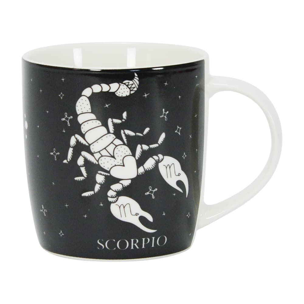 Annabel Trends Coffee Mug Zodiac Scorpio 350ml Milk/Tea Cup w/ Handle Black (2 Pack) — image 2