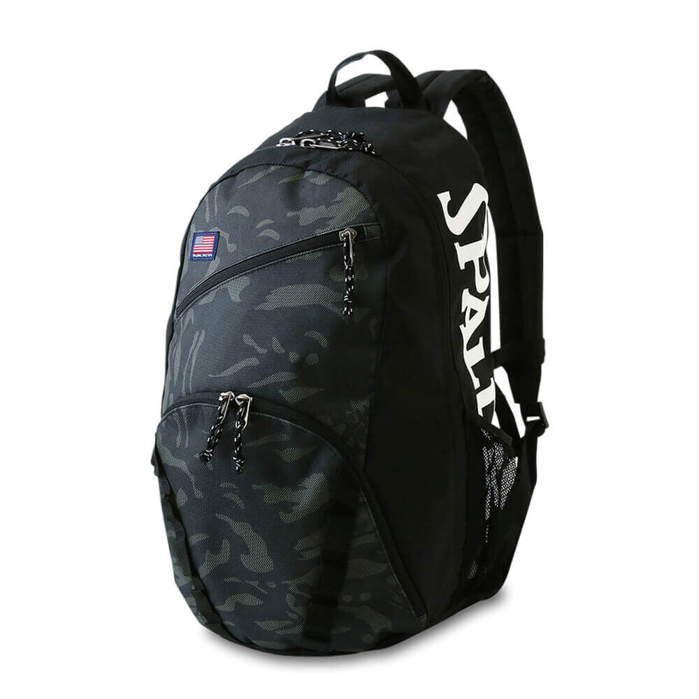 Spalding 27x49x26cm Black Half Day Urban Camo Bag w/ Ball Storage Pocket — image 2