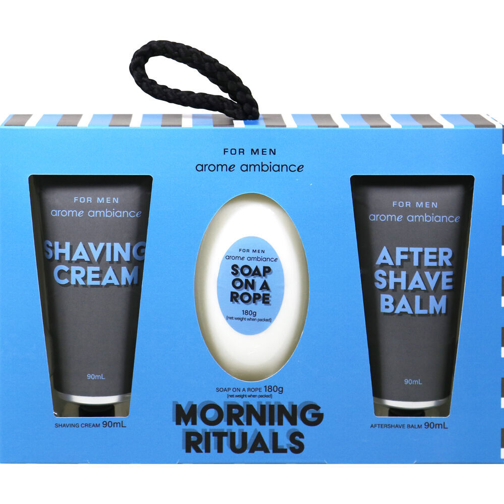 Arome Ambiance Men's Morning Rituals Personal Care Daily Grooming Set (6 Pieces) — image 2