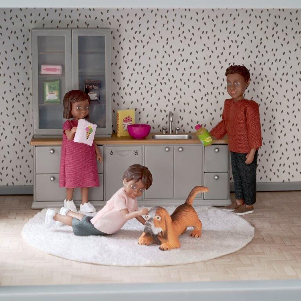 Lundby Micki Wash-up Sink & Dishwasher Miniature Dollhouse Fixture Toy Set 4y+ — image 2
