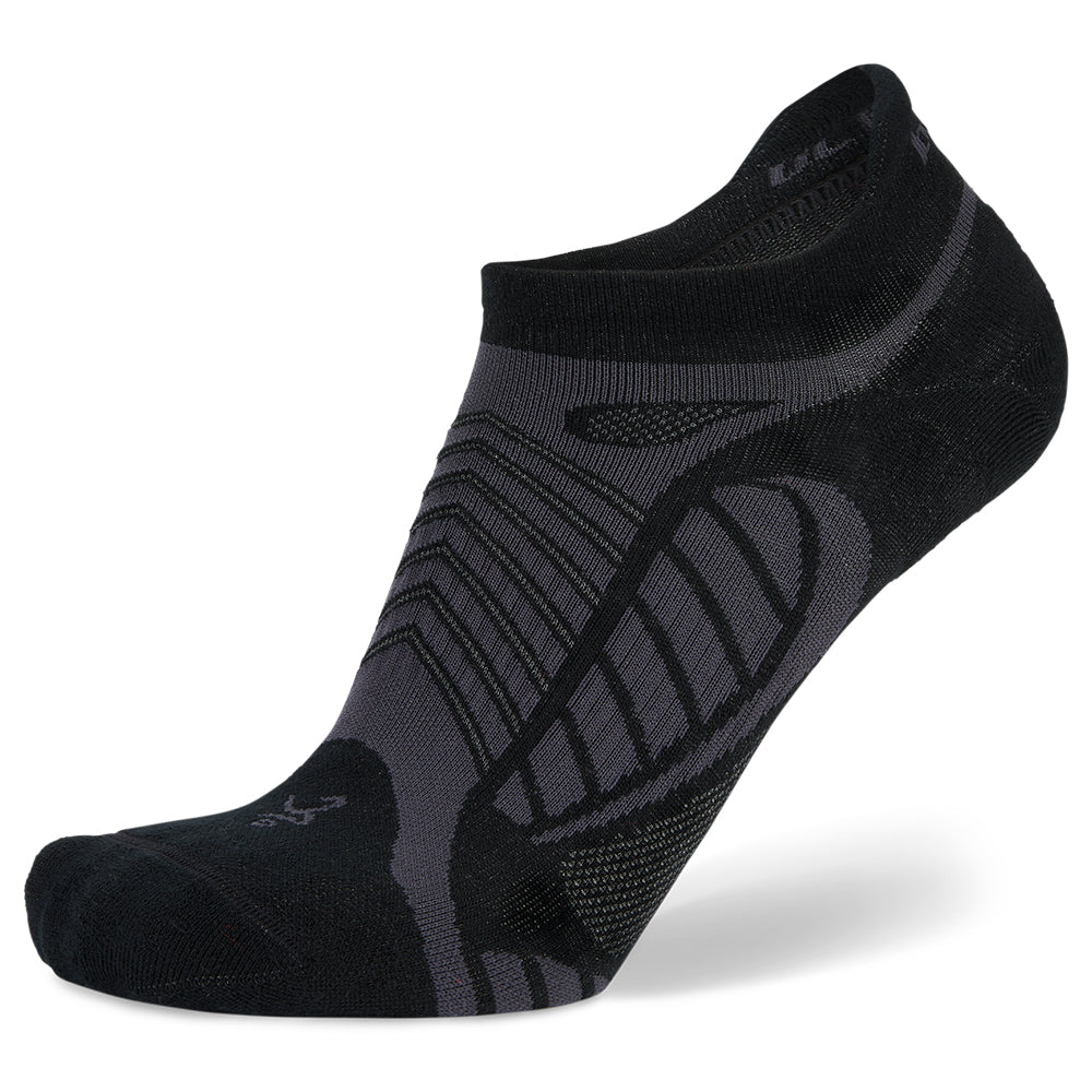 Balega Hi-Tech Ultralight Drynamix No Show Tab Socks L Black US W11-13/M9.5-11.5