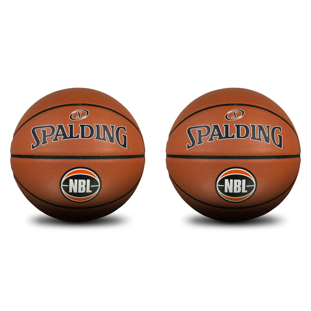 Spalding NBL Team Series Indoor/Outdoor Basketball - Cairns Taipans Size 7 (2 Pack)