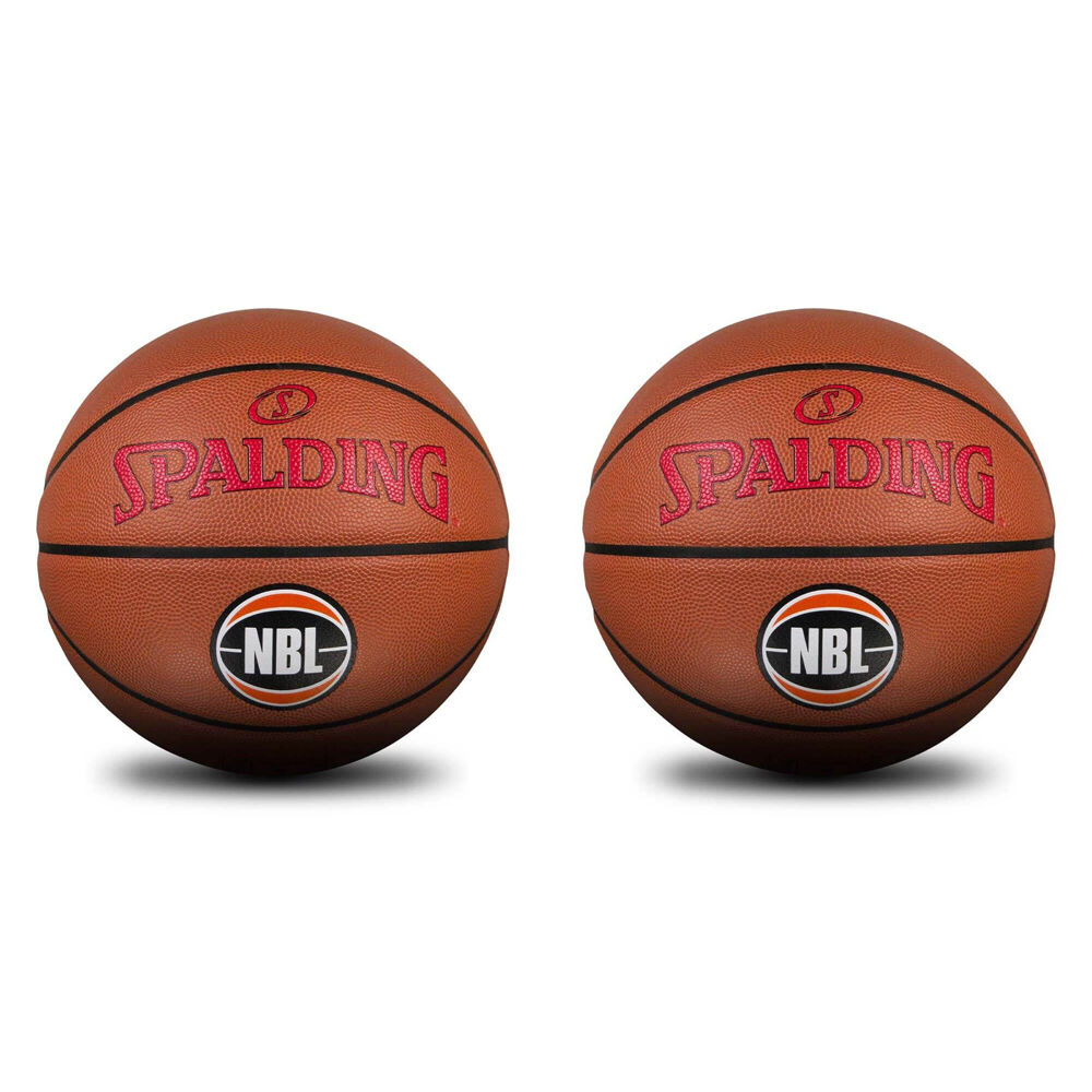 Spalding NBL Team Series Indoor/Outdoor Basketball - Perth Wildcats Size 7 (2 Pack)