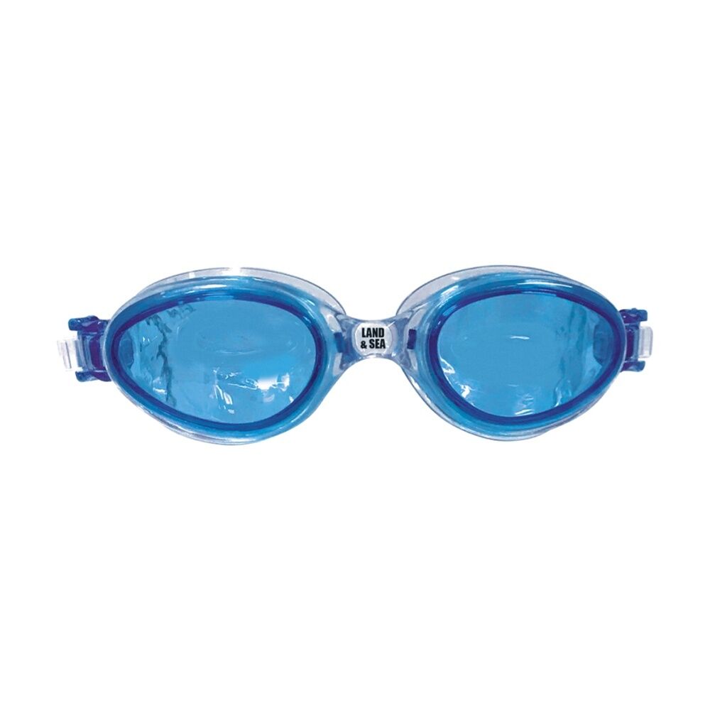 Land & Sea Sports Australia Land & Sea Sports Universal Fit Silicone Anti-Fog Swim Goggles — Blue