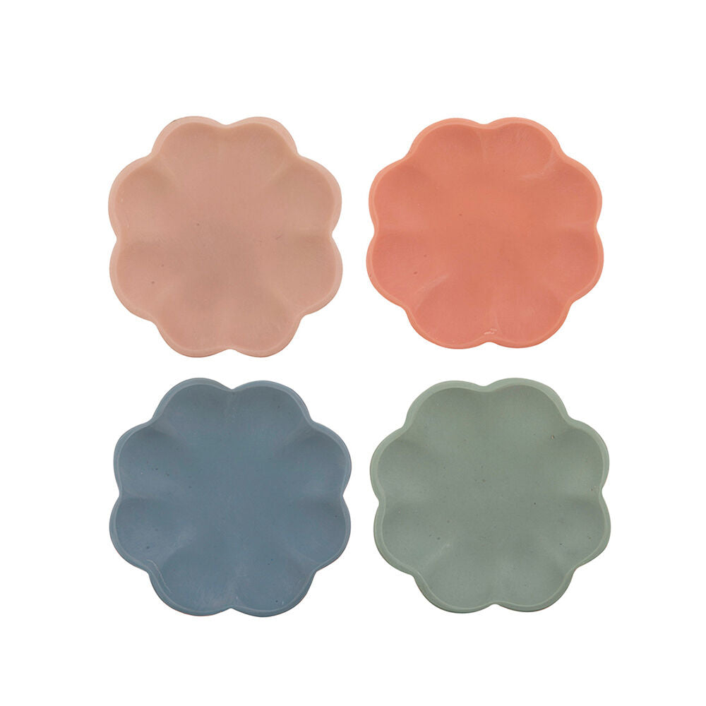 Ladelle Reusable Multi-Purpose Panama Resin Flower Decorative Bowl Assorted