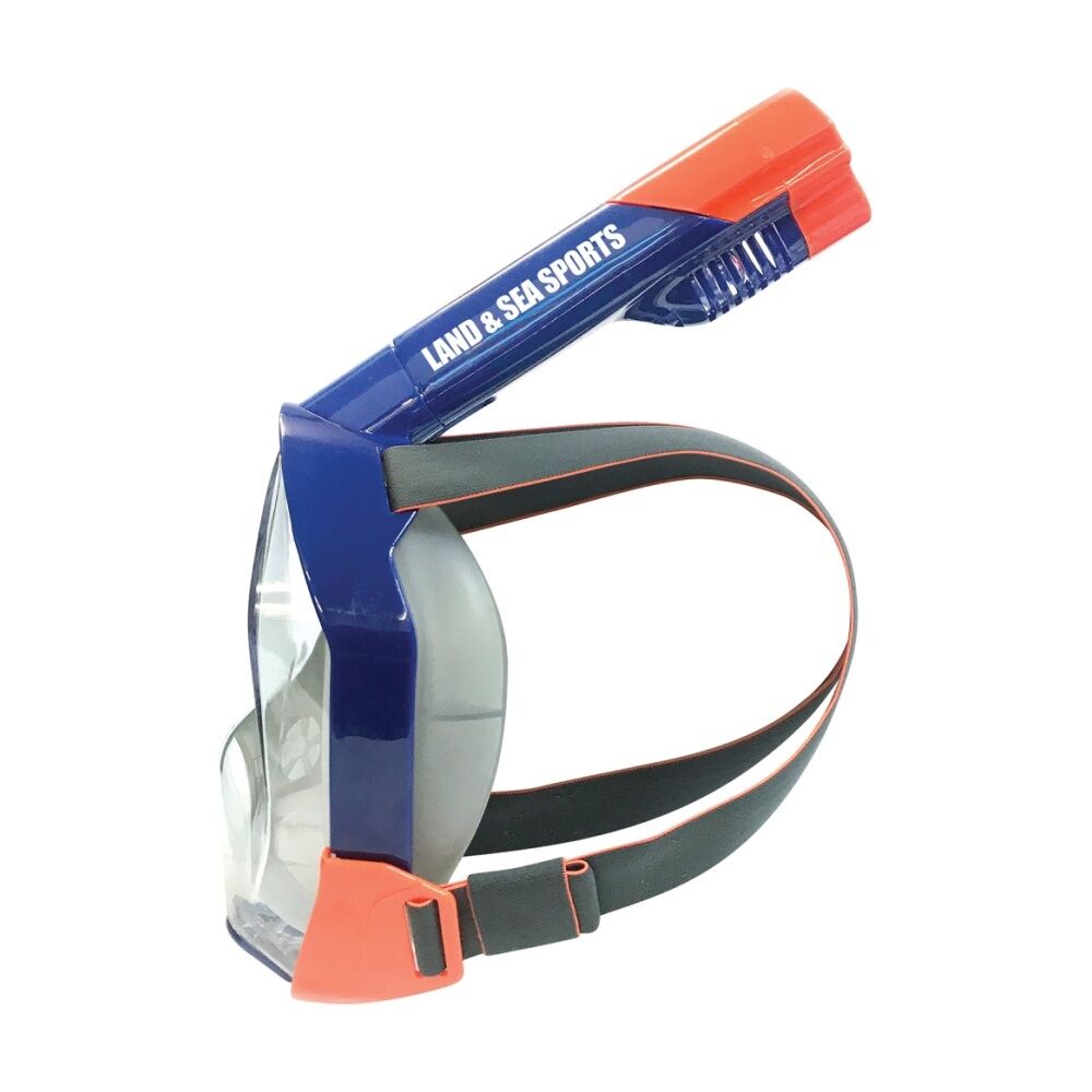 Land & Sea Sports Australia Land & Sea Sports Orpheus Full Adult Snorkelling Face Mask Blue — image 2