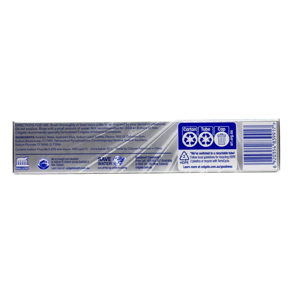 Colgate 180g Oral Teeth Care Toothpaste Advanced Whitening Baking Soda — image 3