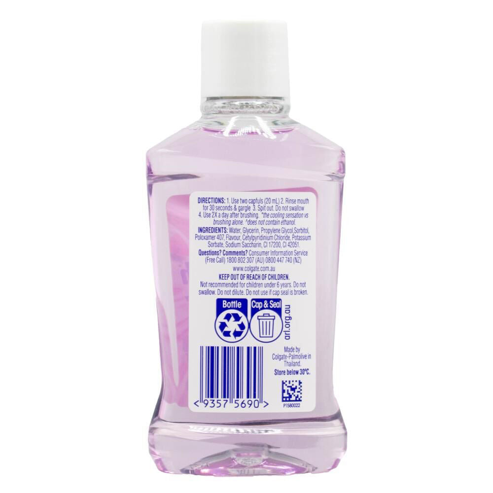 Colgate Watermelon Mint Oral Care Rinse Max Fresh Mouth Wash 100ml — image 2