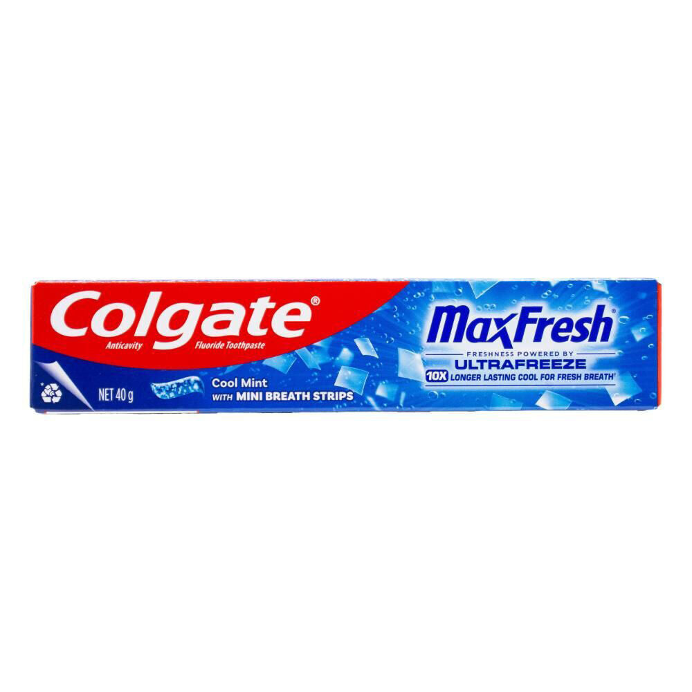 Colgate Max Fresh Cool Mint Fluoride Toothpaste 40g Dental Teeth Care (12 Pack) — image 2