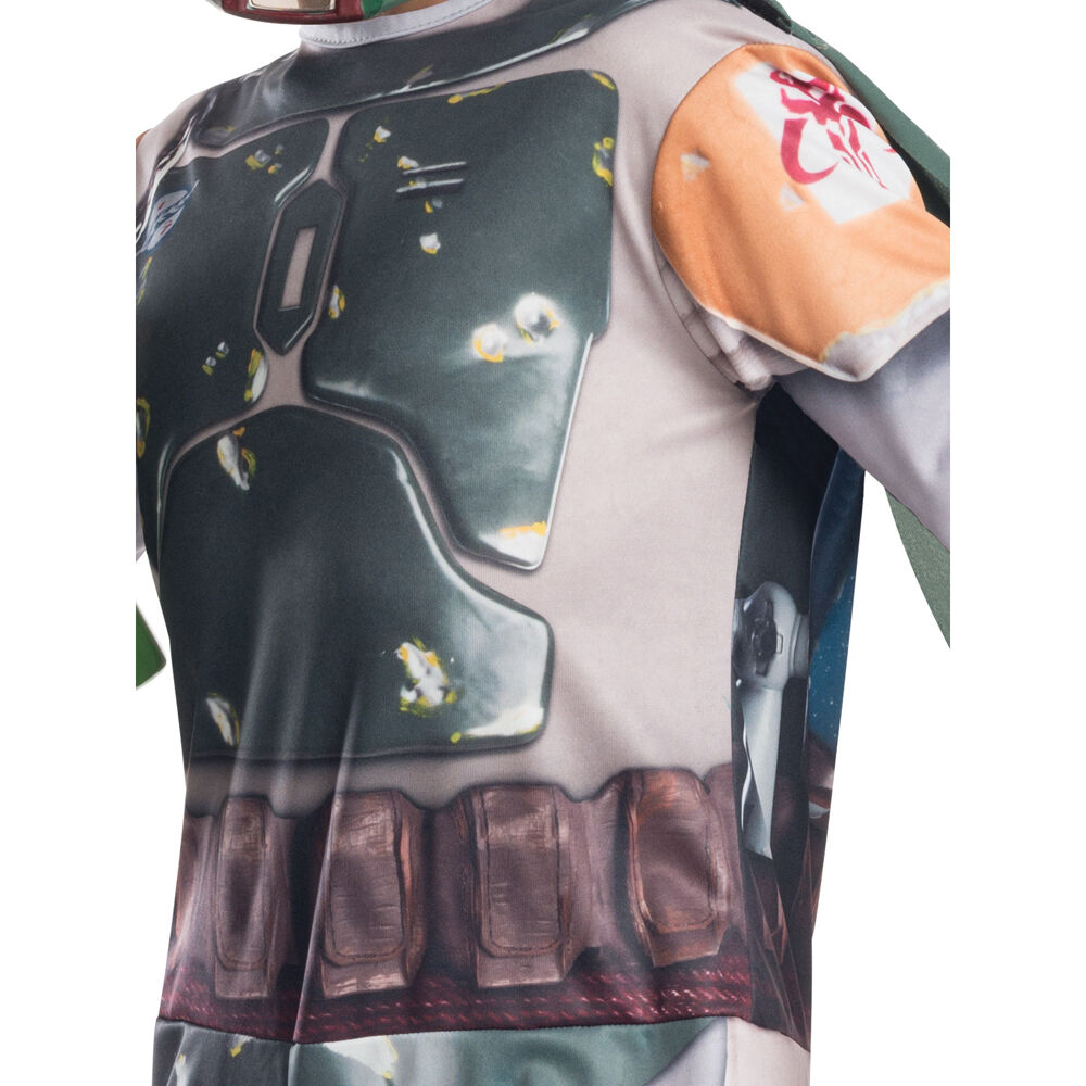 Star Wars Boba Fett Boys Childrens Fancy Dress Up Party Costume Set Size S — image 3