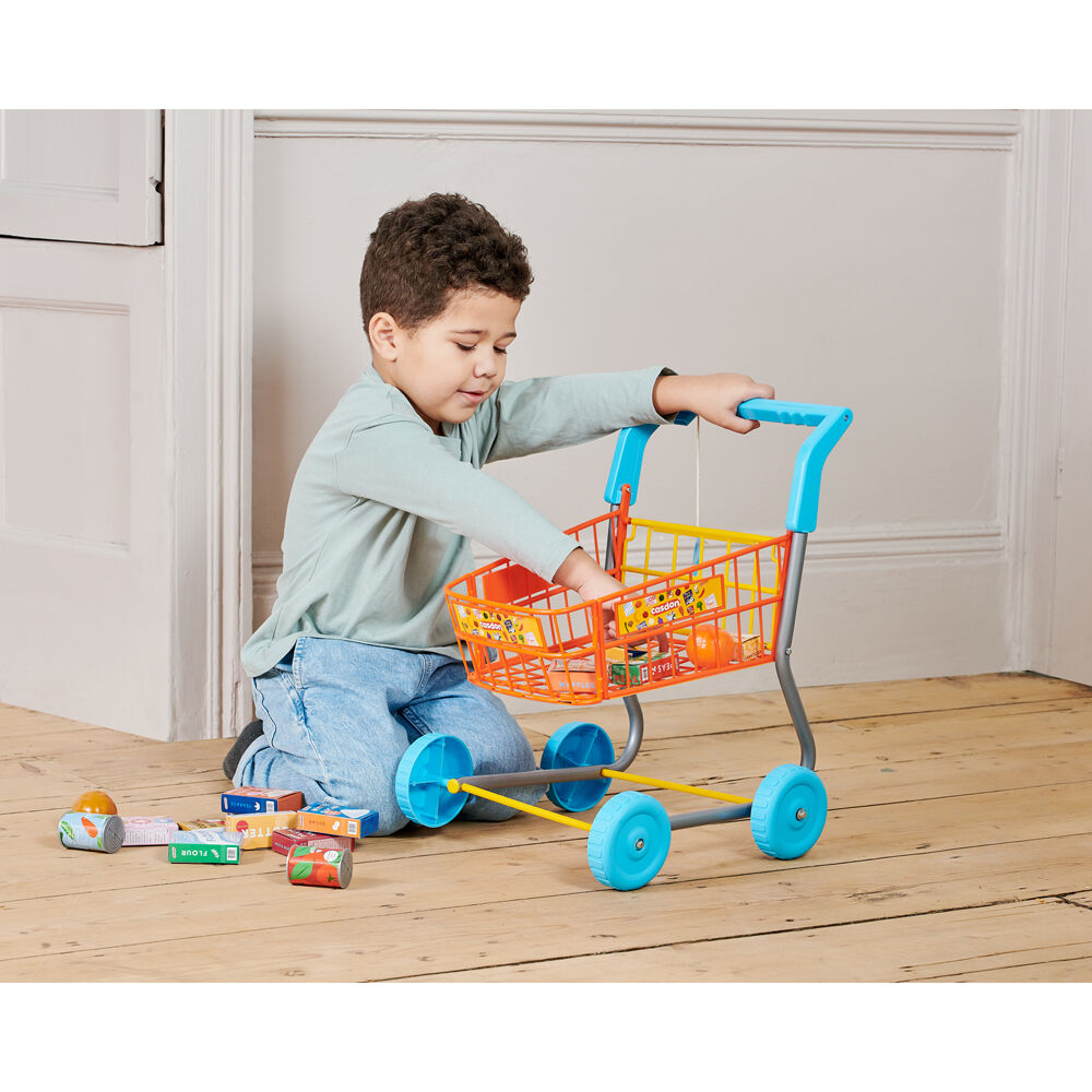 Casdon Kids Children 3y+ Pretend Play Supermarket Cart Toy Shopping Trolley — image 7
