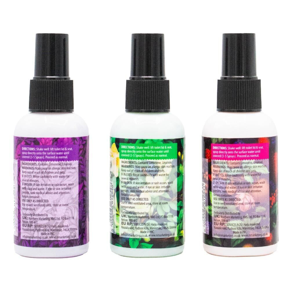 Lumist 60ml Toilet Bowl Spray Assorted Fragrance Odour Eliminator (12 Pack) — image 5