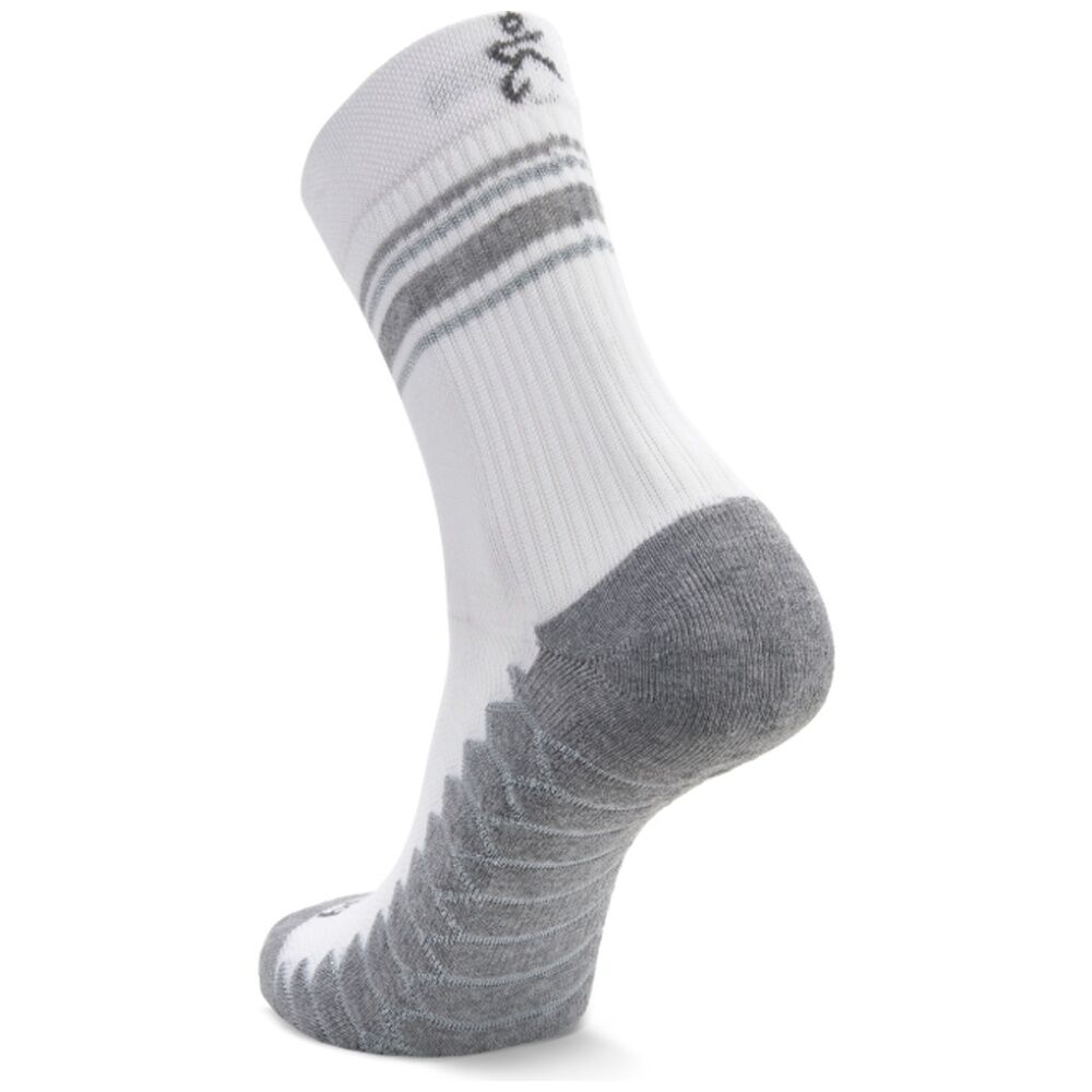 Balega Silver Antimicrobial Mini-Crew Peformance Athletic Socks White — image 3
